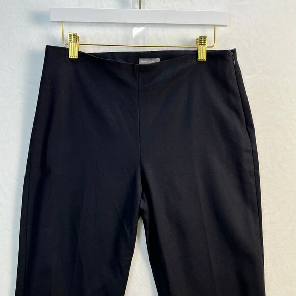 Vince Camuto Black Stretch Dress Pants Smoothing & Darted Flattering Fit, SZ 6 - Picture 2 of 12